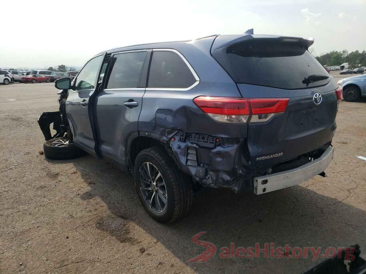 5TDJGRFH4KS078993 2019 TOYOTA HIGHLANDER