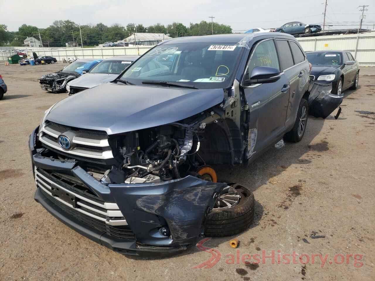 5TDJGRFH4KS078993 2019 TOYOTA HIGHLANDER