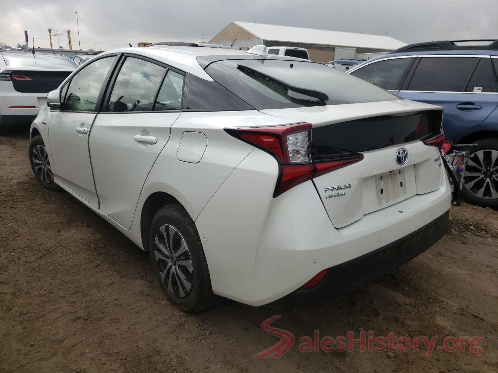 JTDL9RFU8L3017911 2020 TOYOTA PRIUS