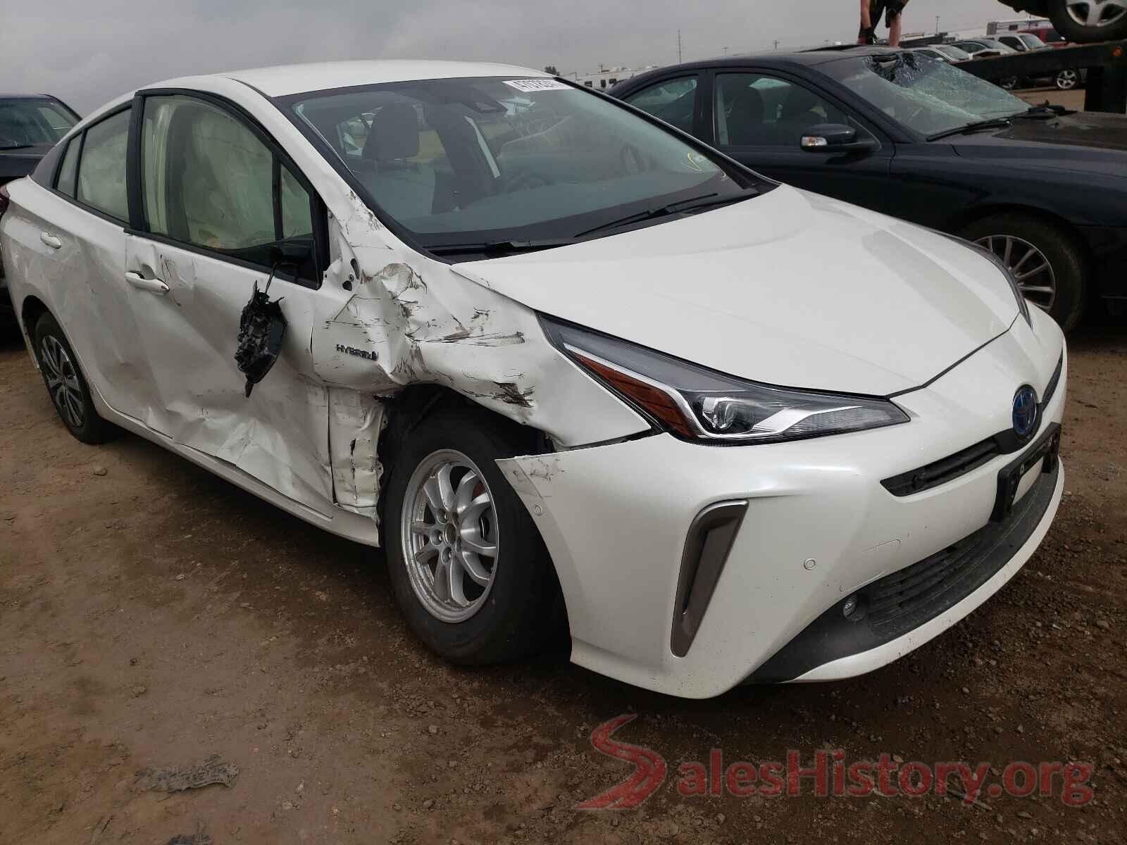 JTDL9RFU8L3017911 2020 TOYOTA PRIUS