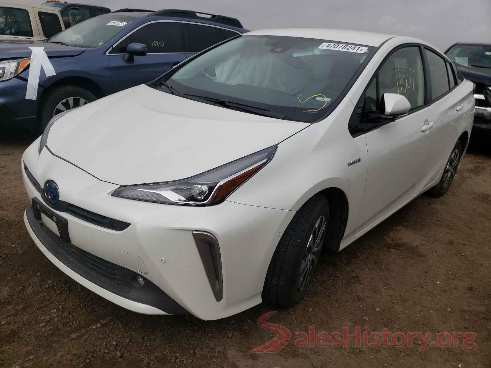 JTDL9RFU8L3017911 2020 TOYOTA PRIUS