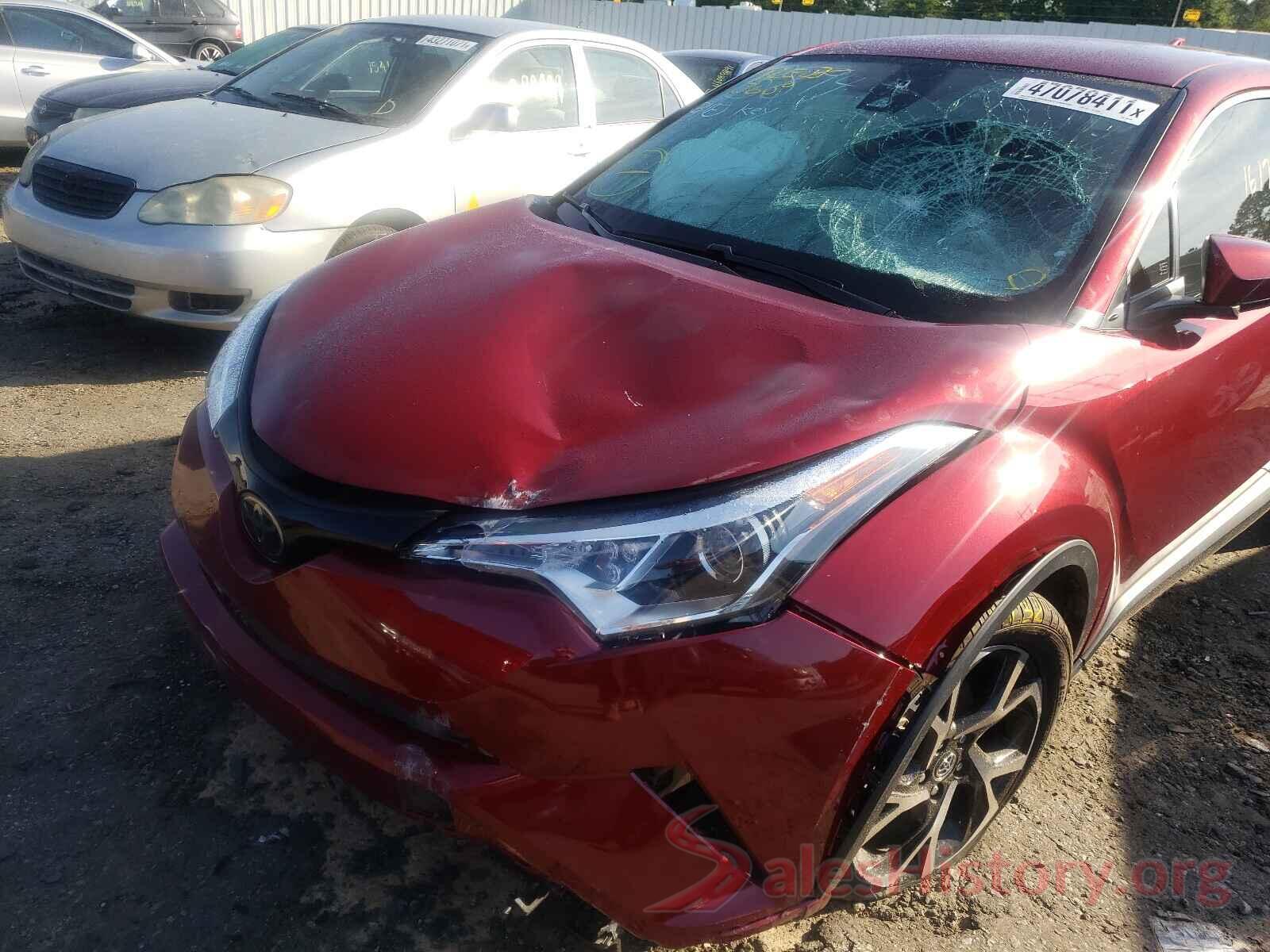 JTNKHMBX0J1003894 2018 TOYOTA C-HR