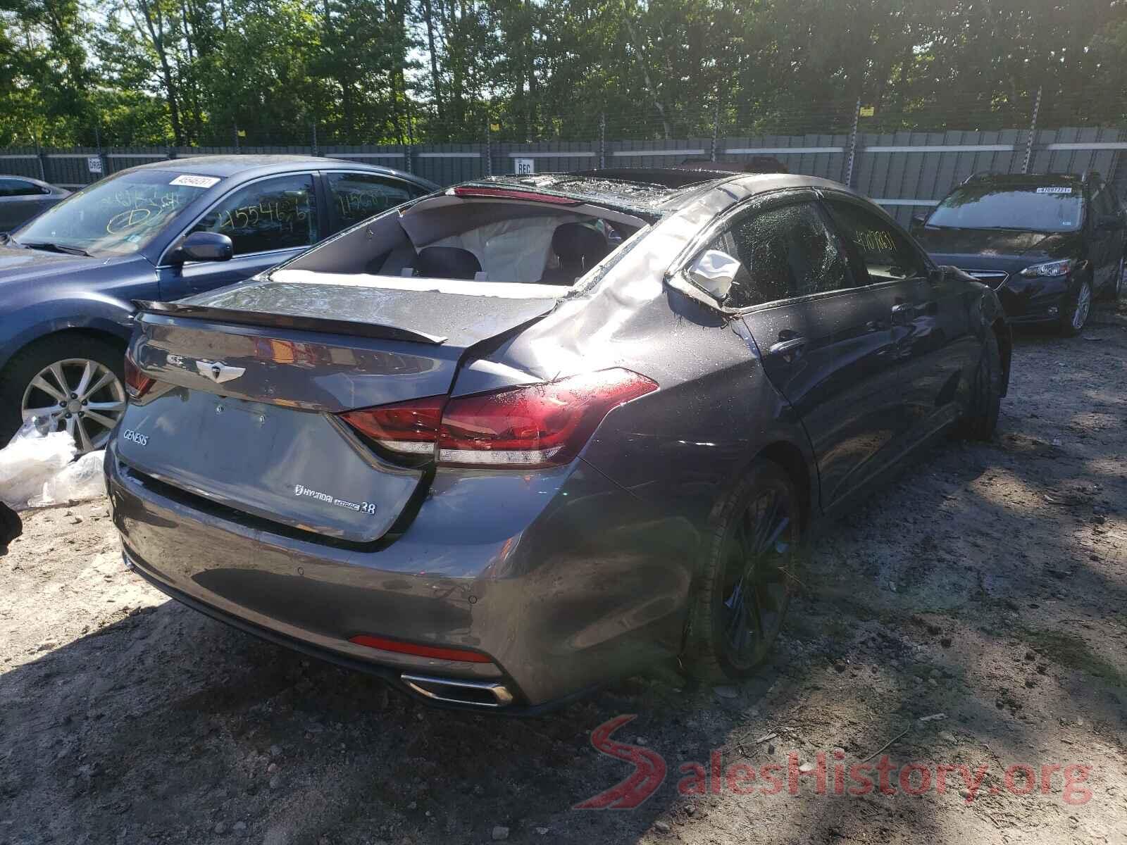 KMHGN4JE5GU137662 2016 HYUNDAI GENESIS