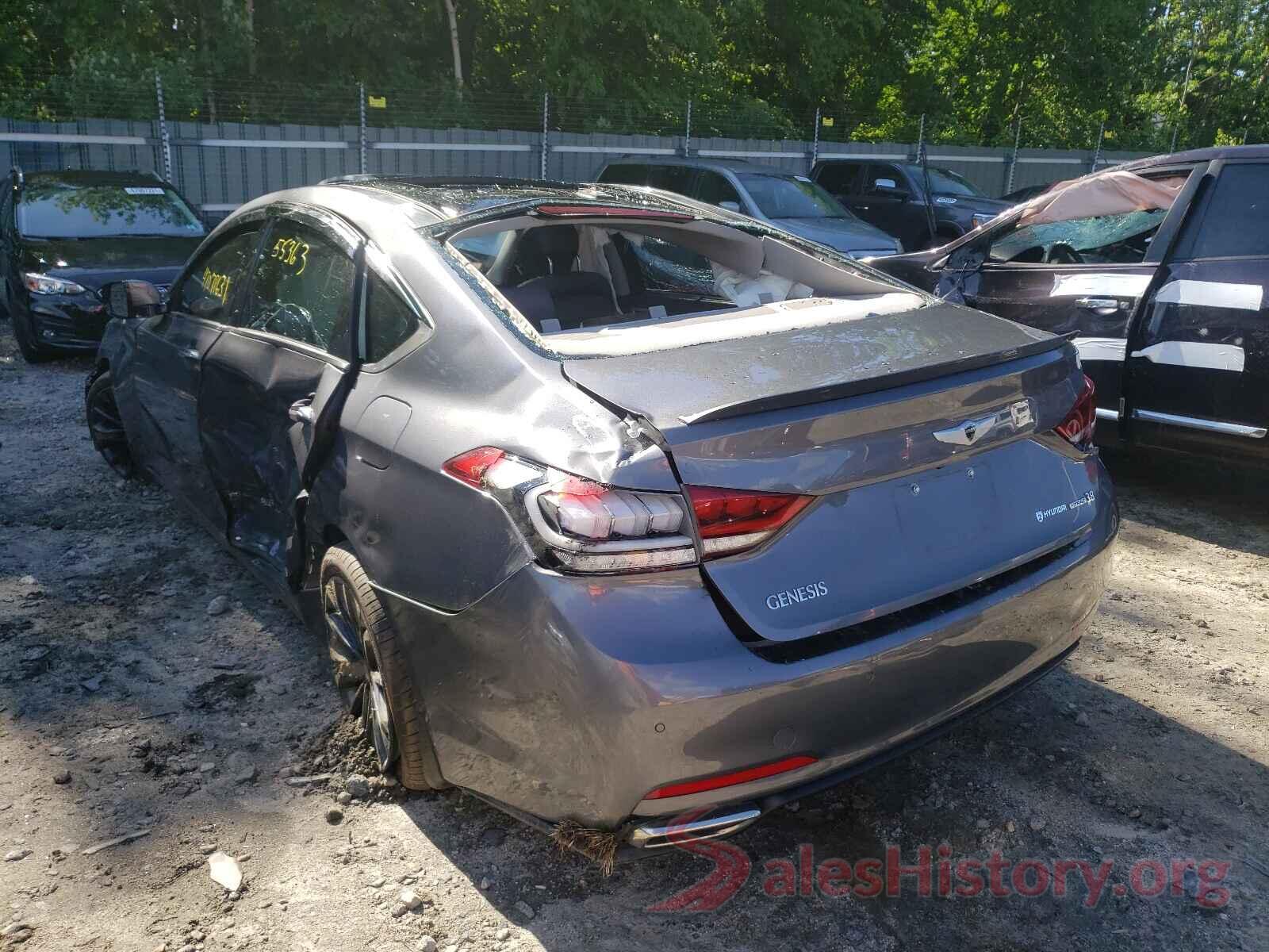 KMHGN4JE5GU137662 2016 HYUNDAI GENESIS