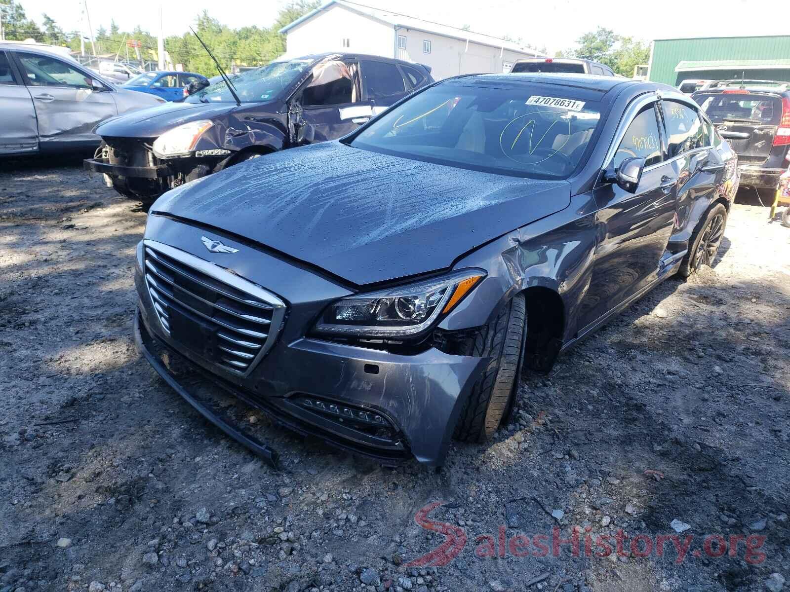 KMHGN4JE5GU137662 2016 HYUNDAI GENESIS