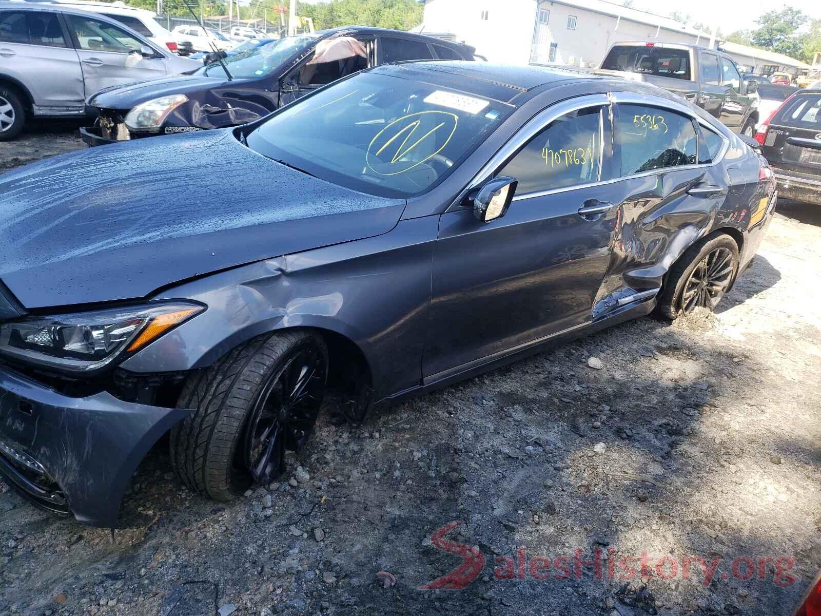 KMHGN4JE5GU137662 2016 HYUNDAI GENESIS