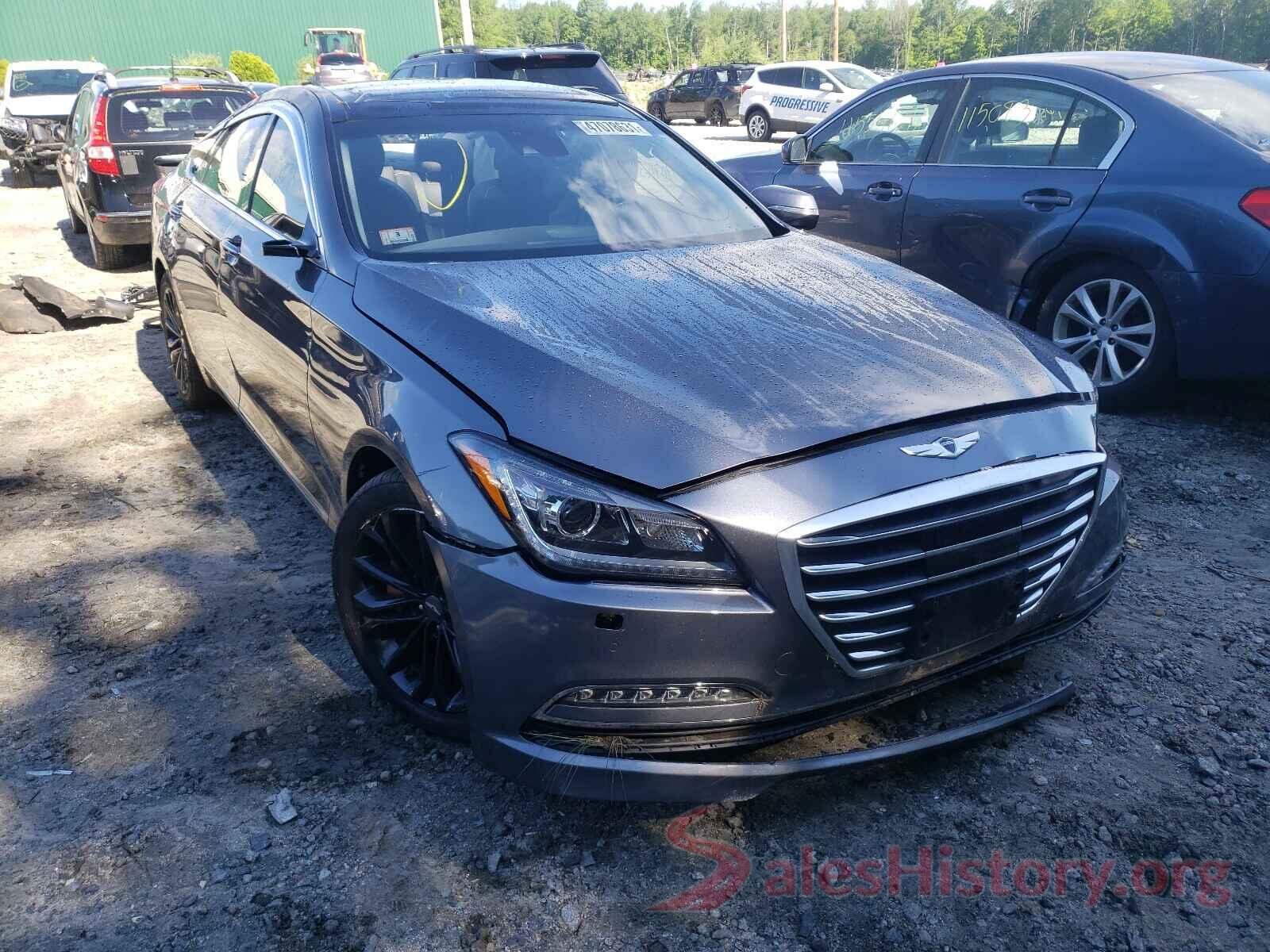 KMHGN4JE5GU137662 2016 HYUNDAI GENESIS