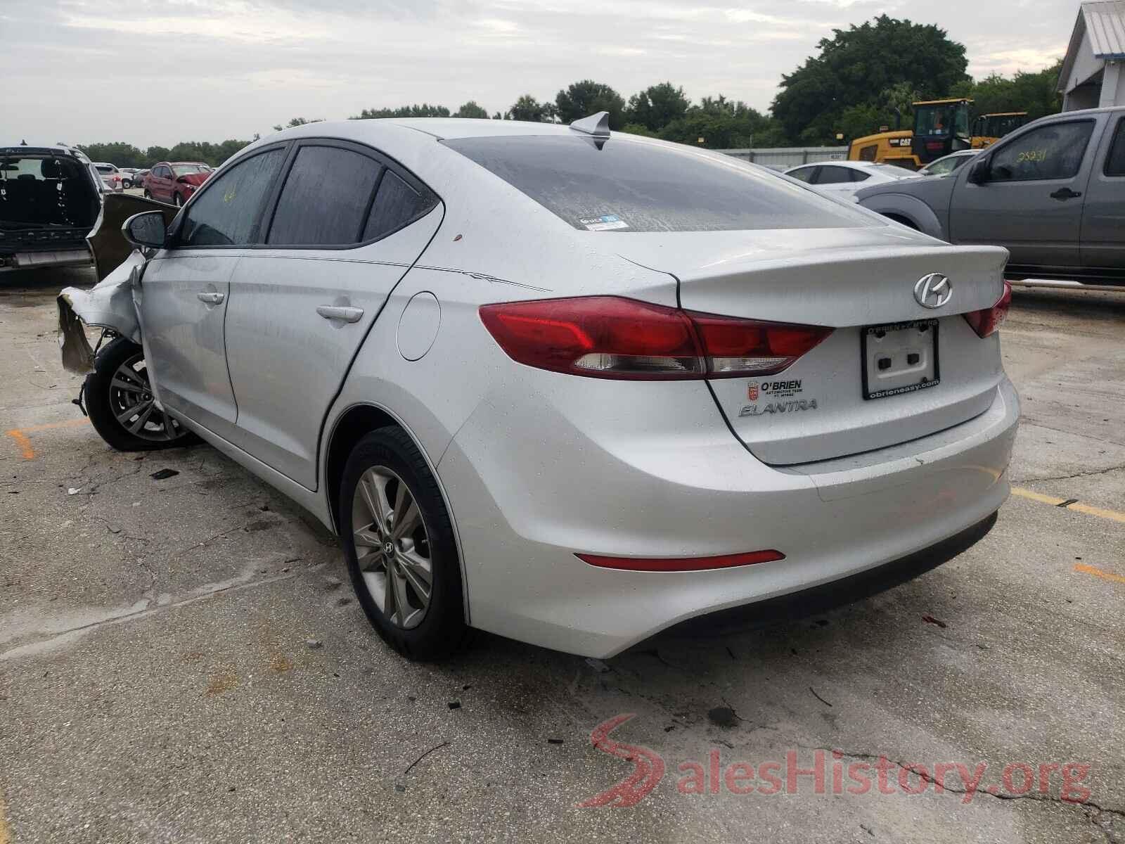 5NPD84LF7HH142040 2017 HYUNDAI ELANTRA