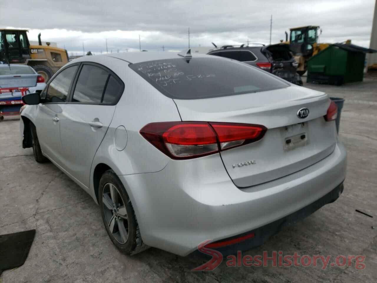 3KPFL4A7XJE171688 2018 KIA FORTE