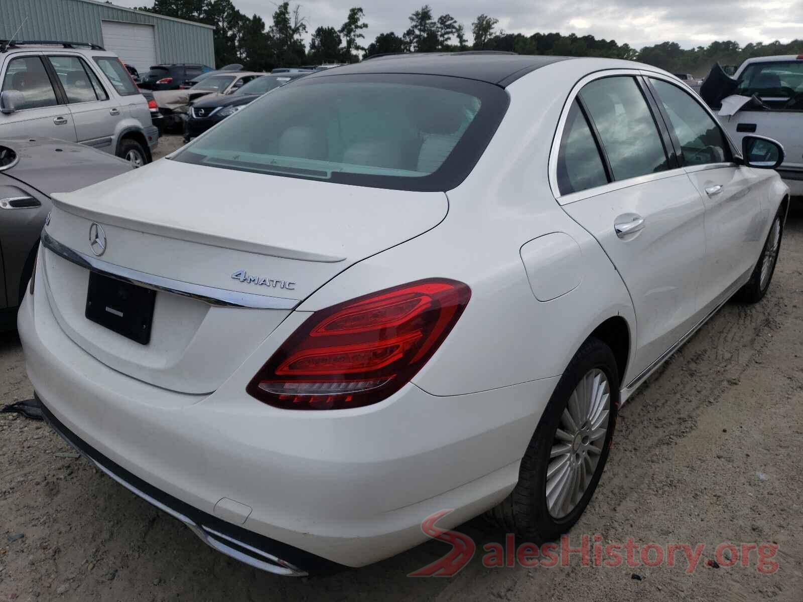 55SWF4KB6HU181597 2017 MERCEDES-BENZ C CLASS