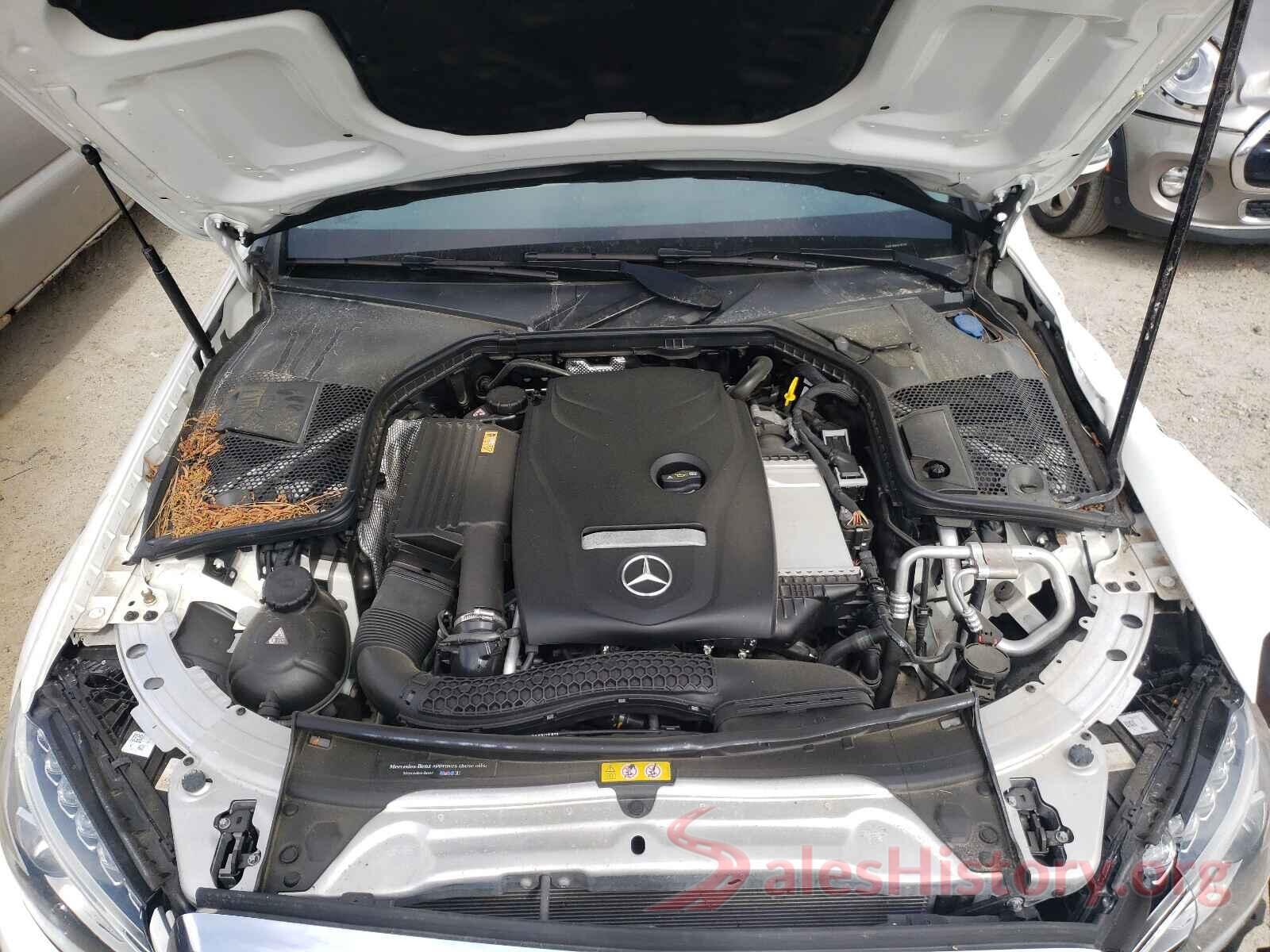 55SWF4KB6HU181597 2017 MERCEDES-BENZ C CLASS