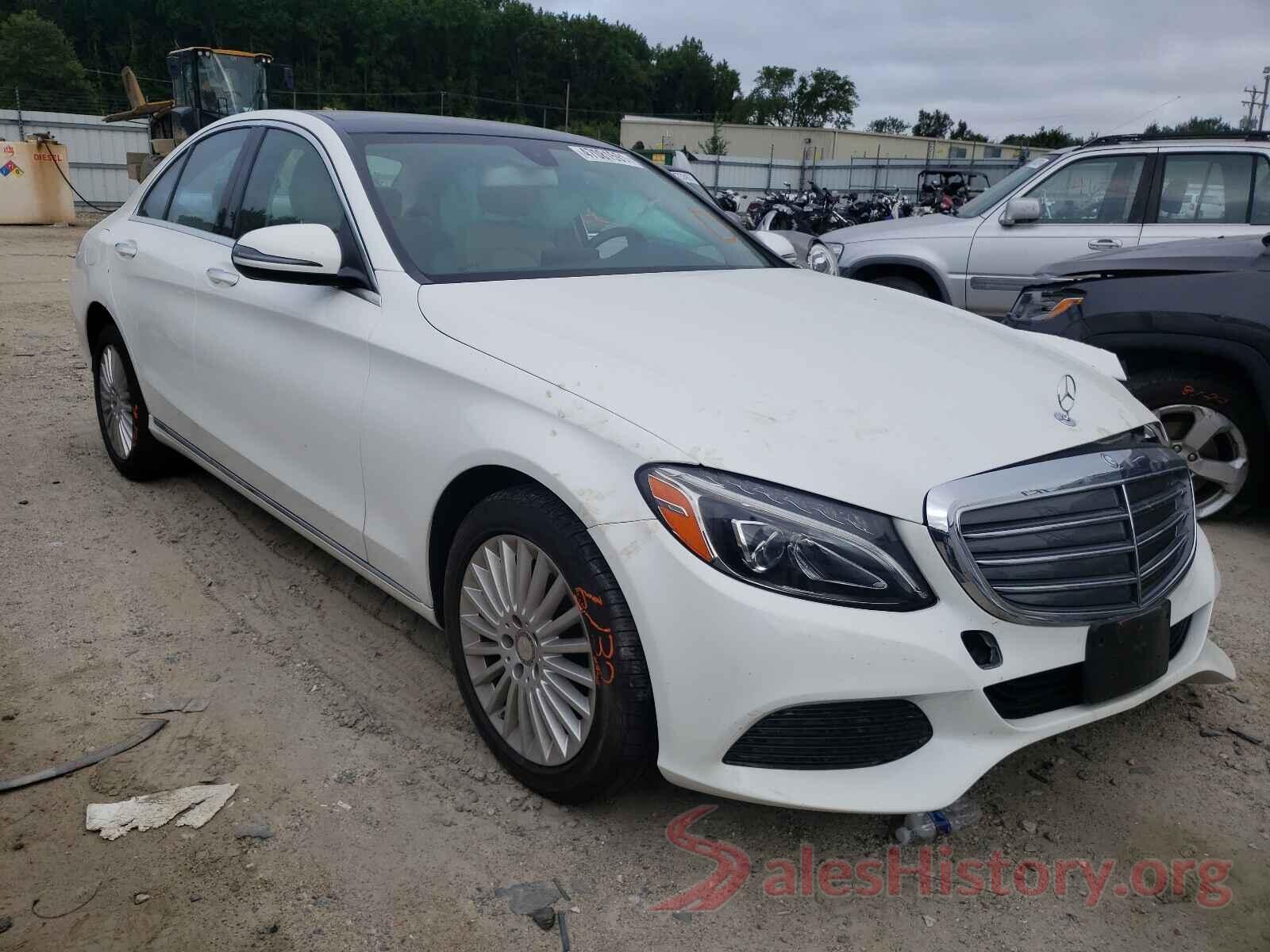 55SWF4KB6HU181597 2017 MERCEDES-BENZ C CLASS