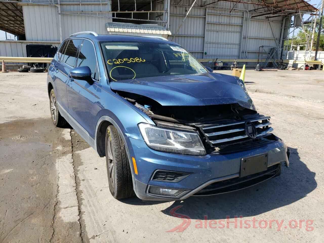 3VV3B7AXXJM035821 2018 VOLKSWAGEN TIGUAN