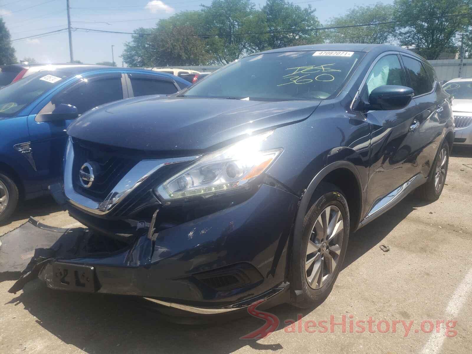 5N1AZ2MG8GN140772 2016 NISSAN MURANO