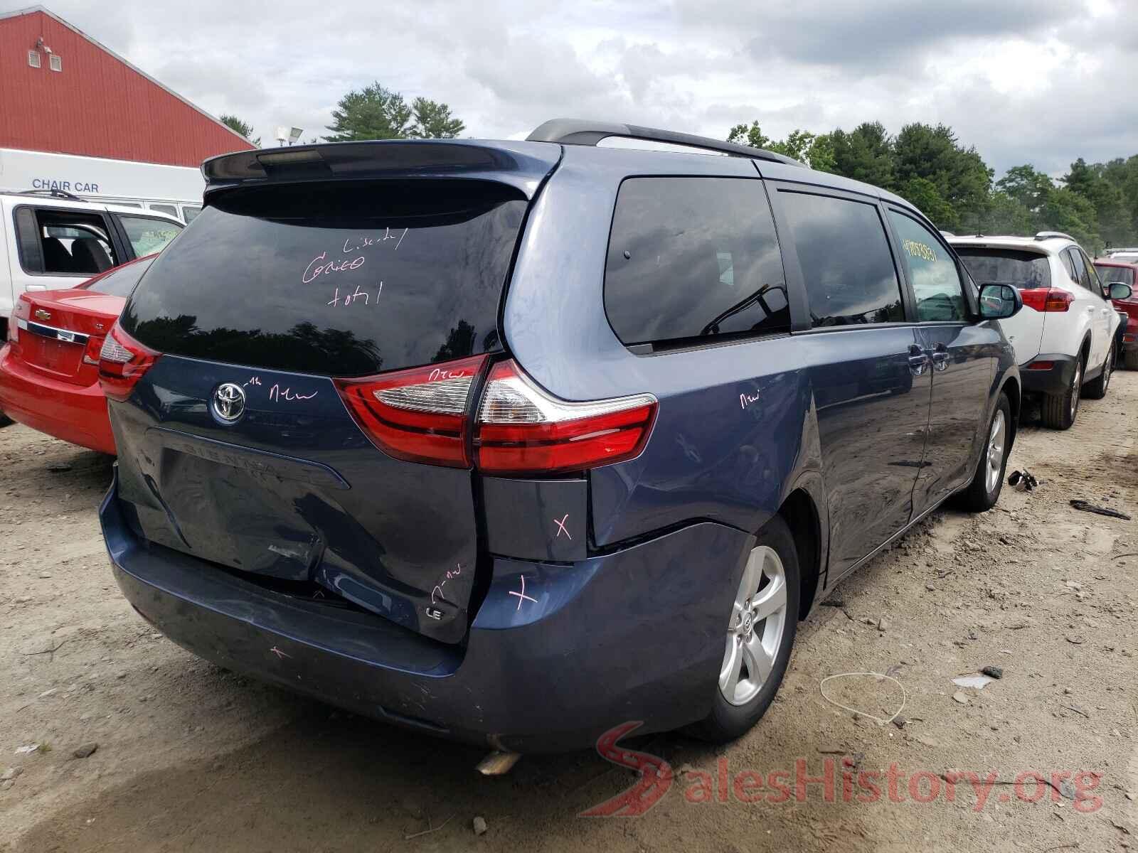 5TDKK3DC6GS721648 2016 TOYOTA SIENNA