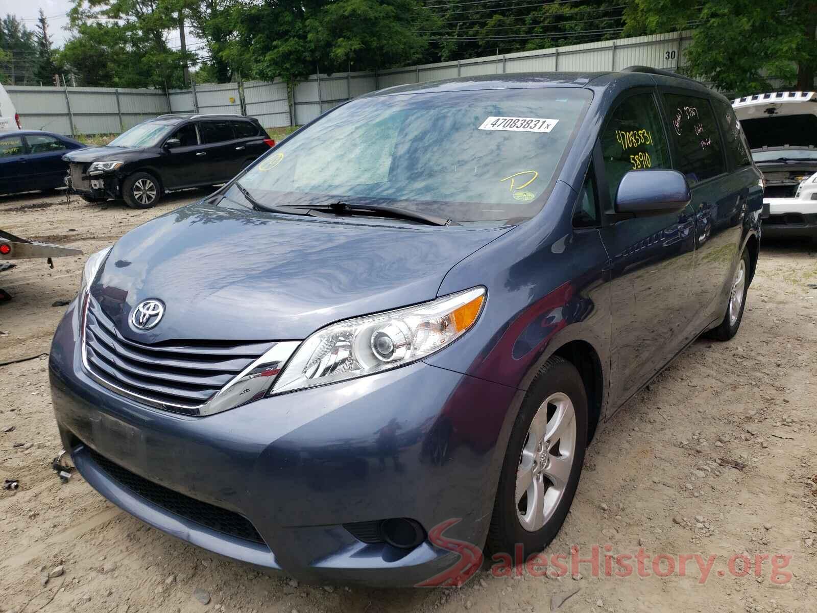 5TDKK3DC6GS721648 2016 TOYOTA SIENNA