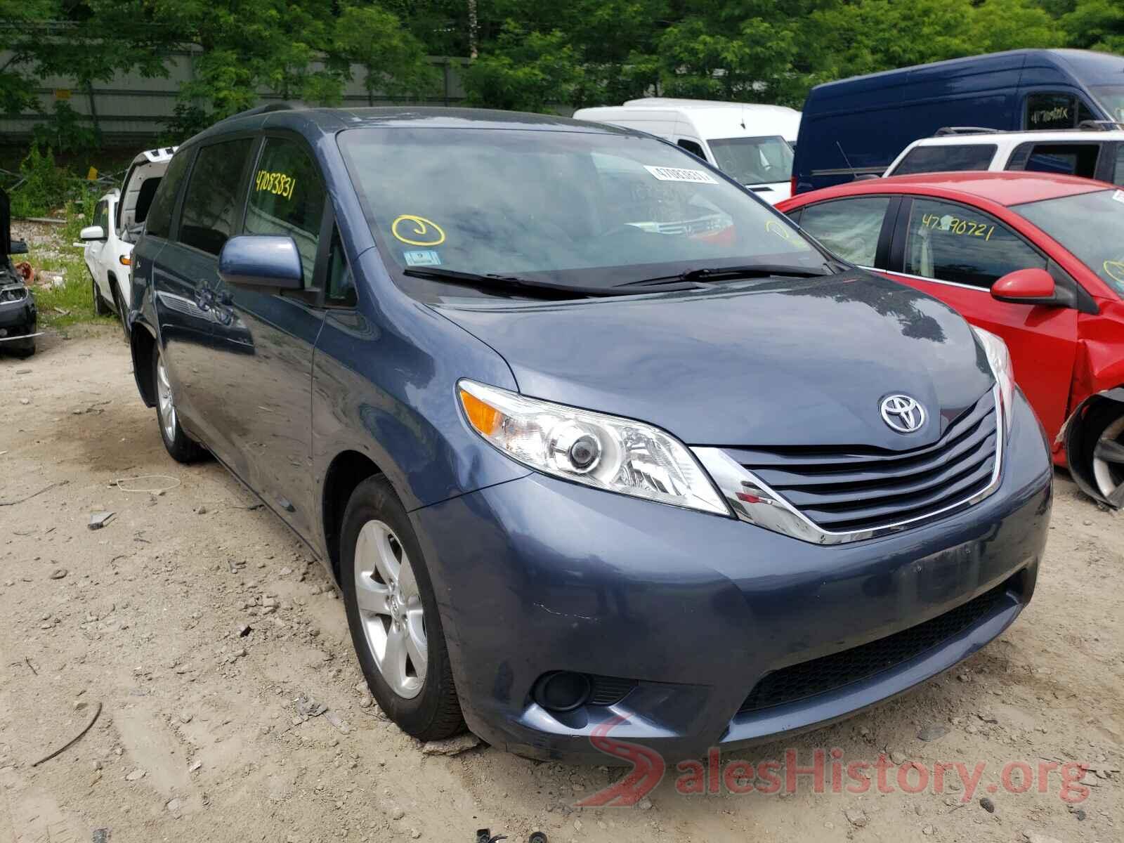 5TDKK3DC6GS721648 2016 TOYOTA SIENNA