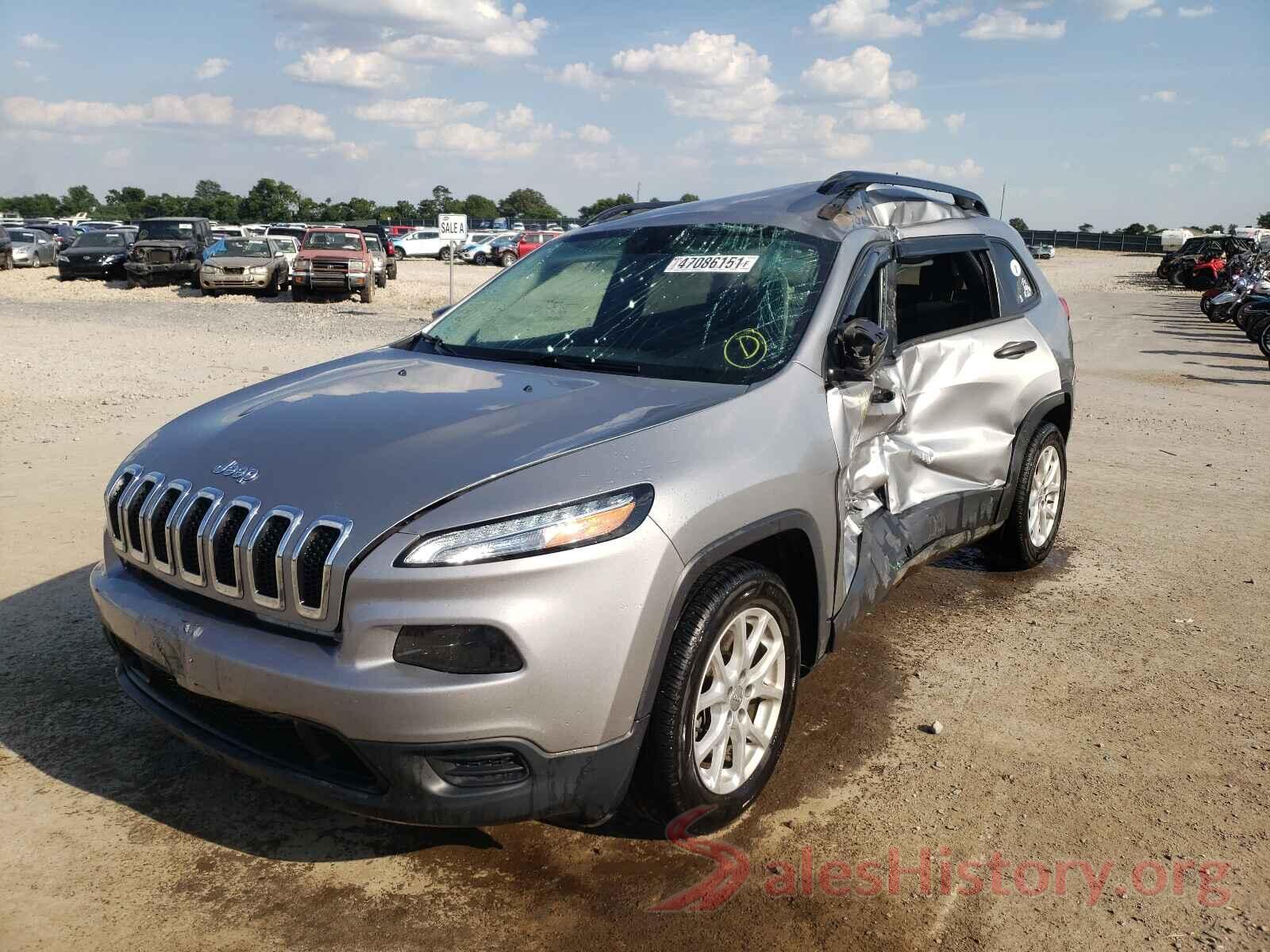 1C4PJLAB1GW216721 2016 JEEP CHEROKEE