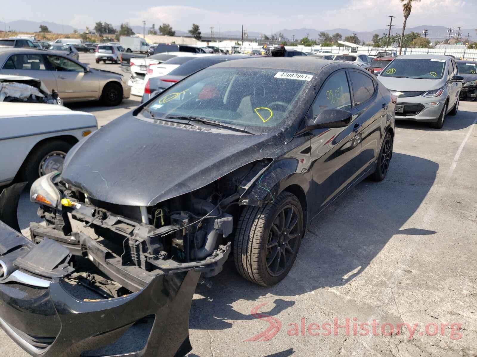 KMHDH4AE0GU542984 2016 HYUNDAI ELANTRA