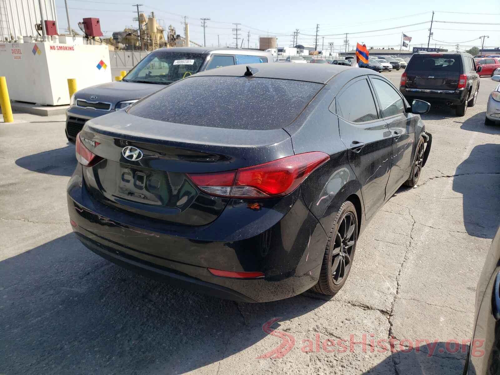 KMHDH4AE0GU542984 2016 HYUNDAI ELANTRA