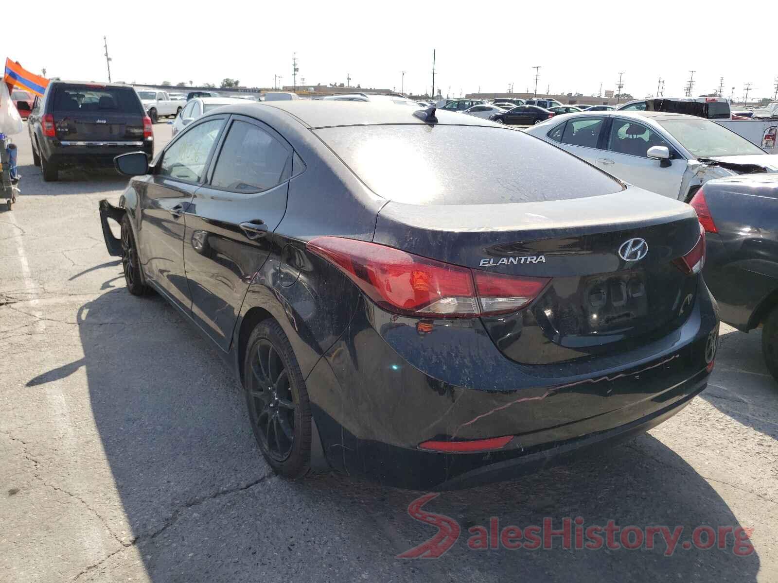 KMHDH4AE0GU542984 2016 HYUNDAI ELANTRA