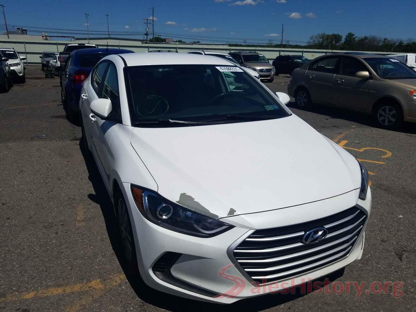 5NPD84LF7HH022285 2017 HYUNDAI ELANTRA