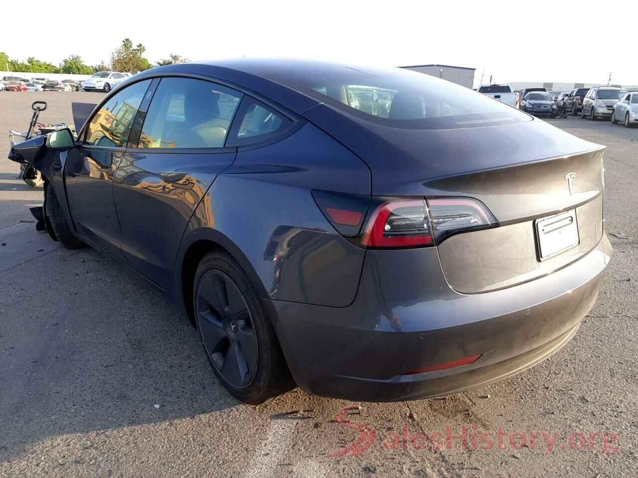 5YJ3E1EA4NF101976 2022 TESLA MODEL 3