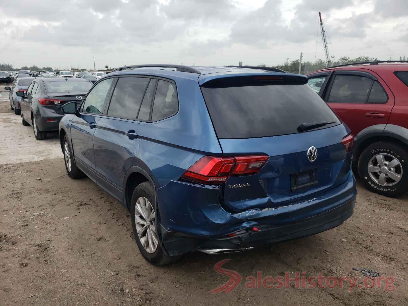 3VV1B7AX2JM057853 2018 VOLKSWAGEN TIGUAN