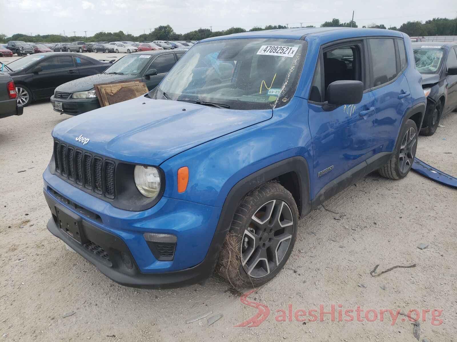 ZACNJAAB0LPM07501 2020 JEEP RENEGADE