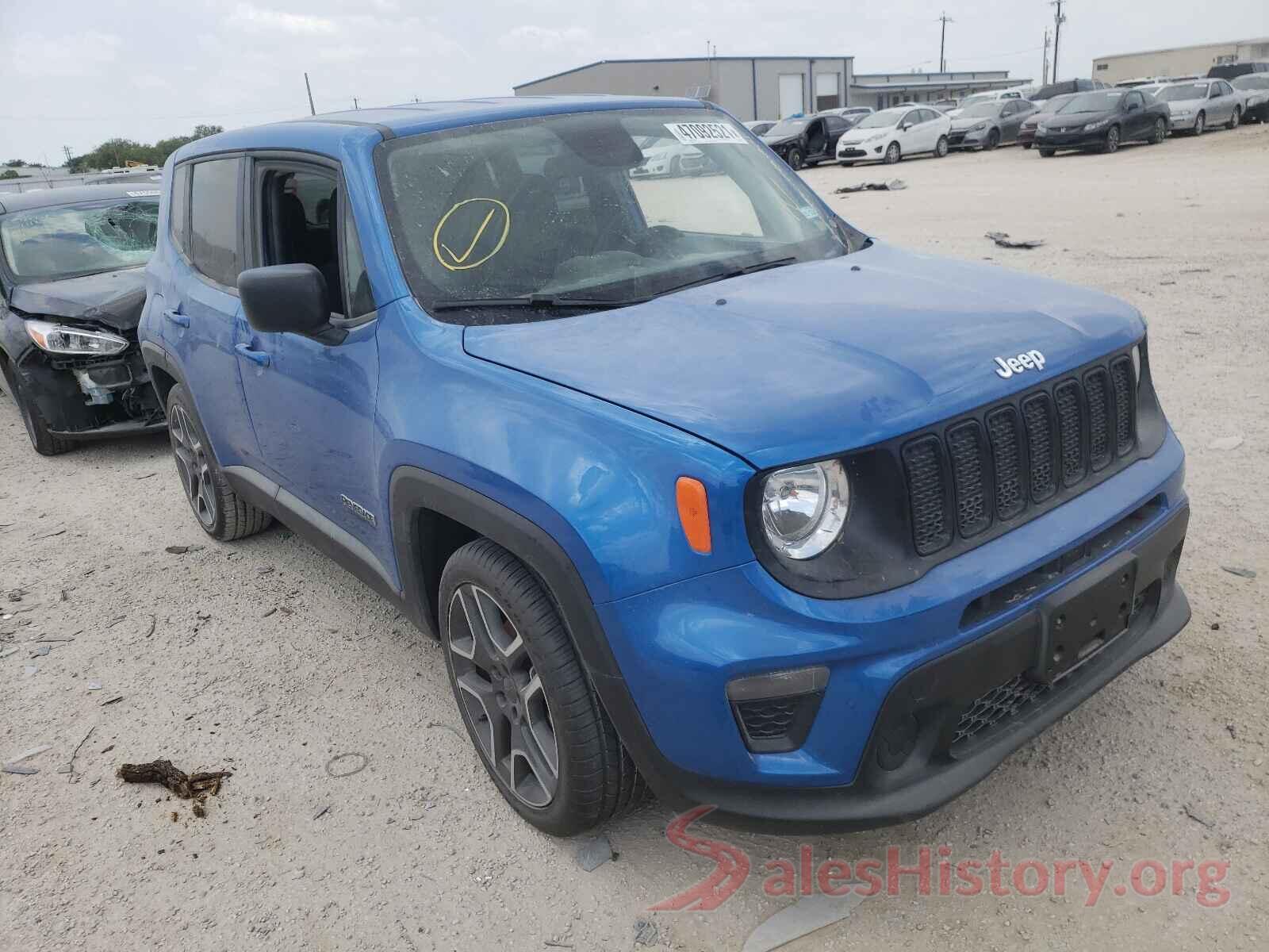 ZACNJAAB0LPM07501 2020 JEEP RENEGADE