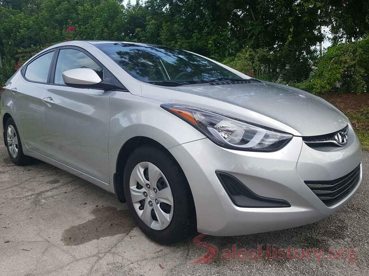 5NPDH4AE3GH795229 2016 HYUNDAI ELANTRA