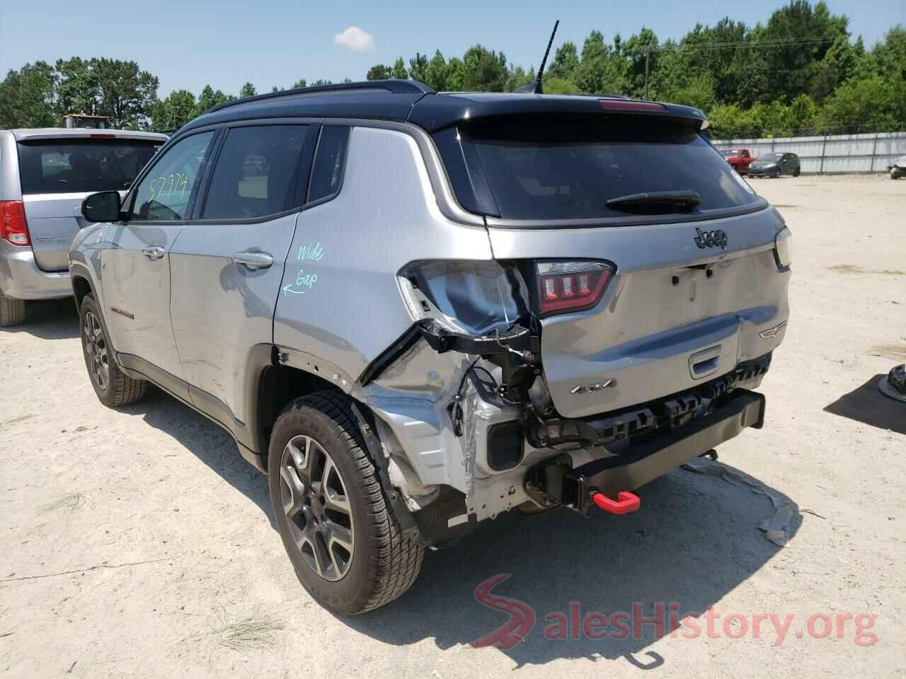 3C4NJDDB4KT671487 2019 JEEP COMPASS