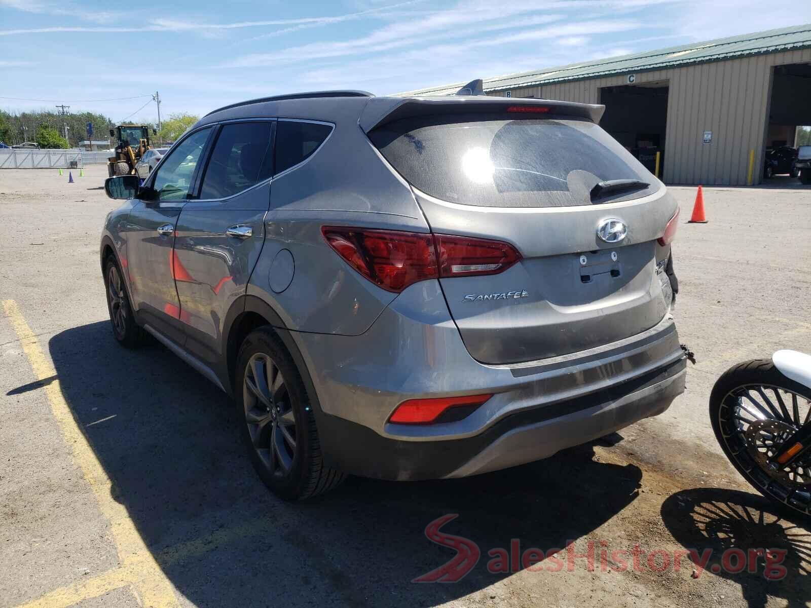 5NMZWDLA7HH039374 2017 HYUNDAI SANTA FE