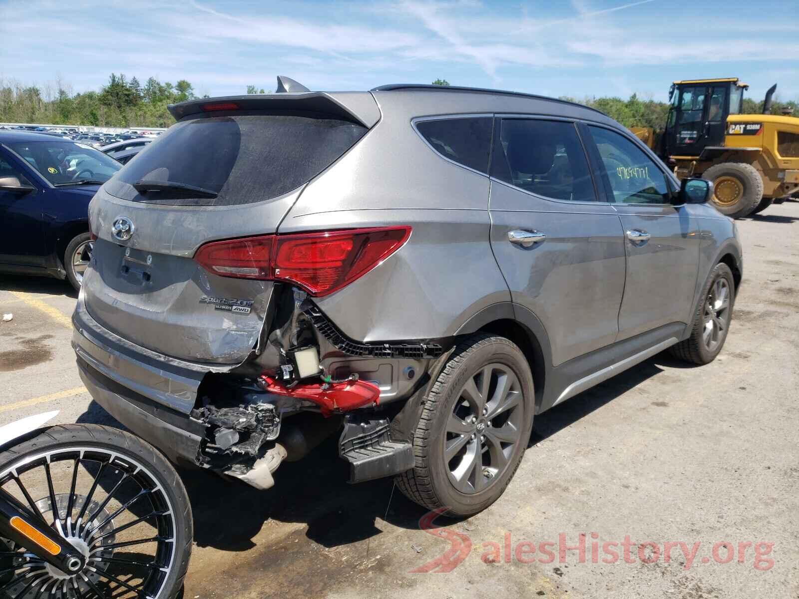 5NMZWDLA7HH039374 2017 HYUNDAI SANTA FE