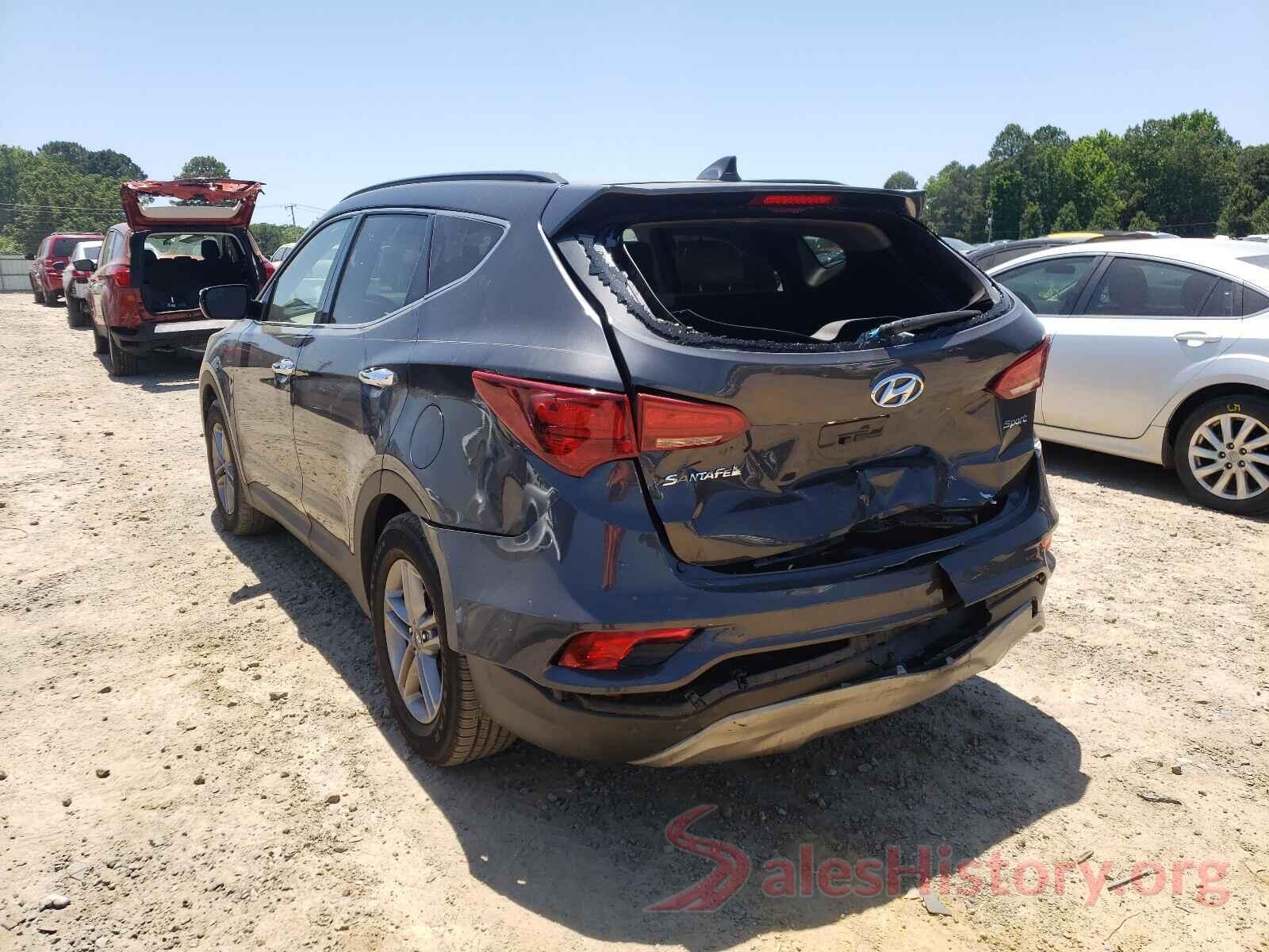 5XYZU3LB1HG421659 2017 HYUNDAI SANTA FE