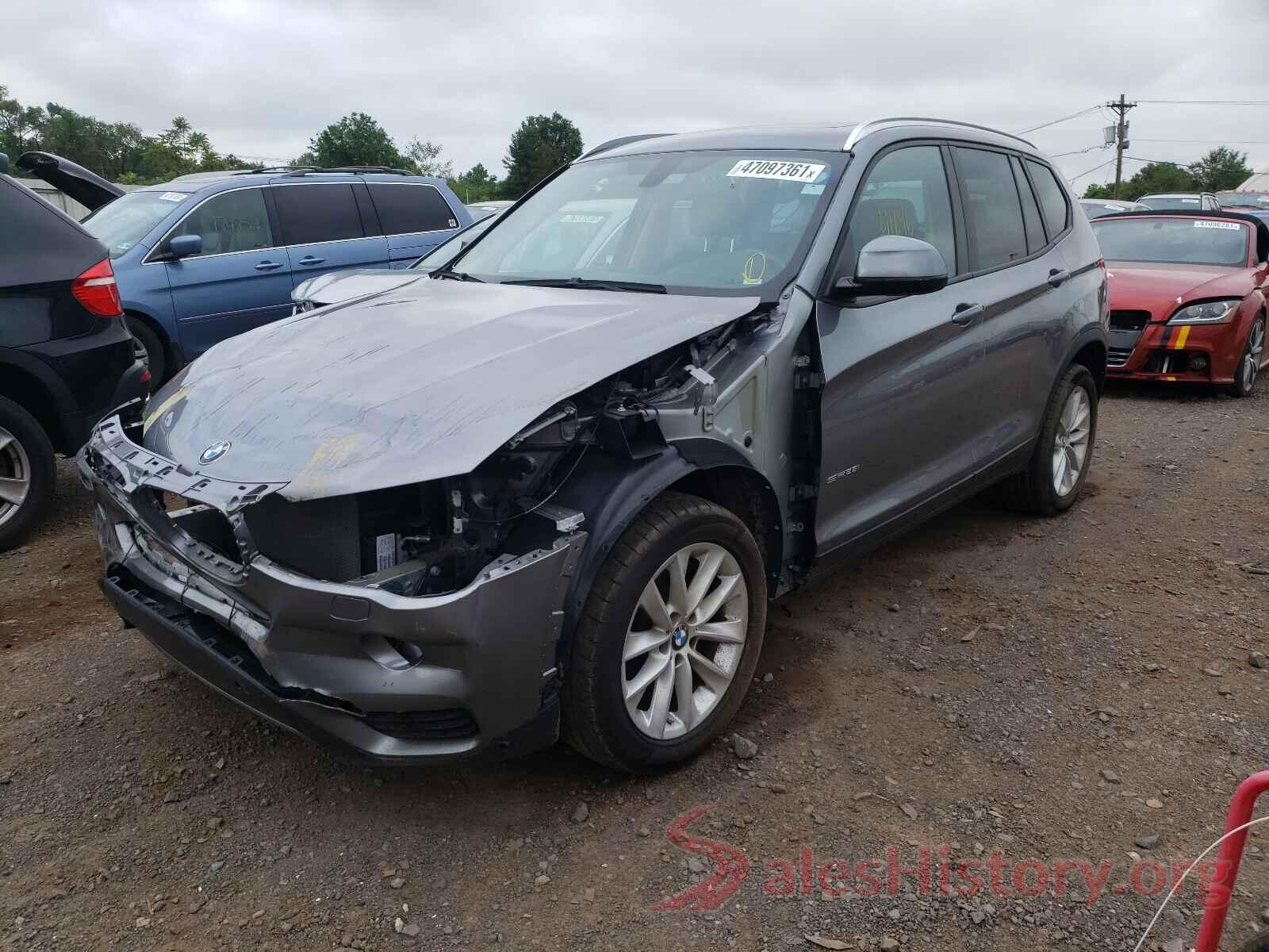 5UXWZ7C39H0X41904 2017 BMW X3