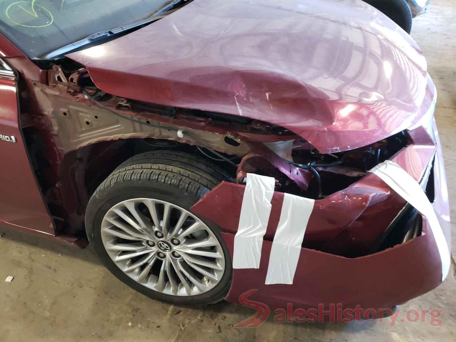 4T1B21FB6KU006183 2019 TOYOTA AVALON