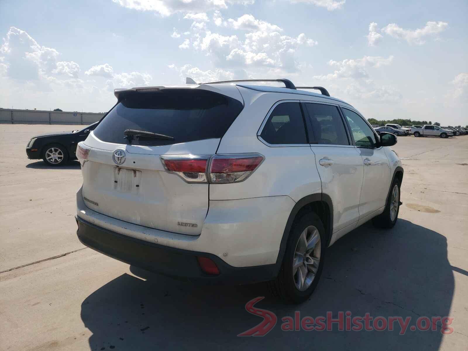 5TDYKRFH8GS184304 2016 TOYOTA HIGHLANDER