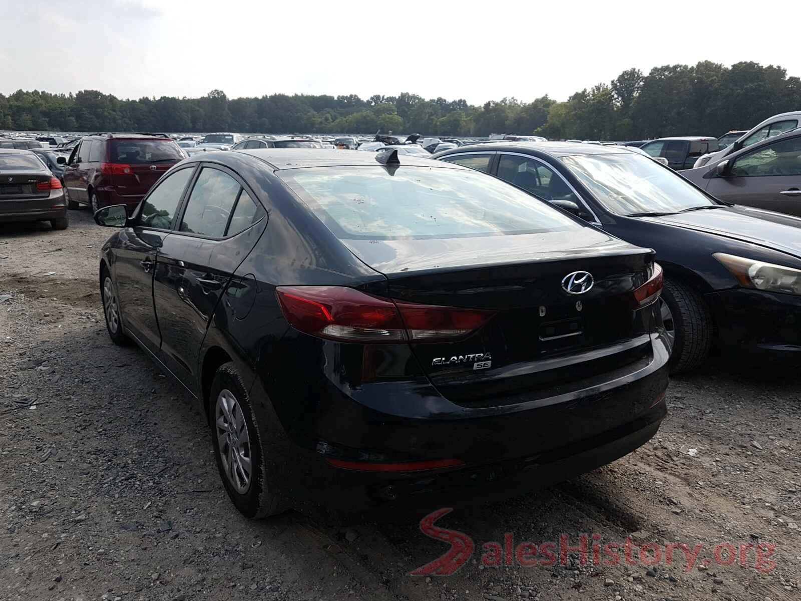 KMHD74LF4HU354981 2017 HYUNDAI ELANTRA