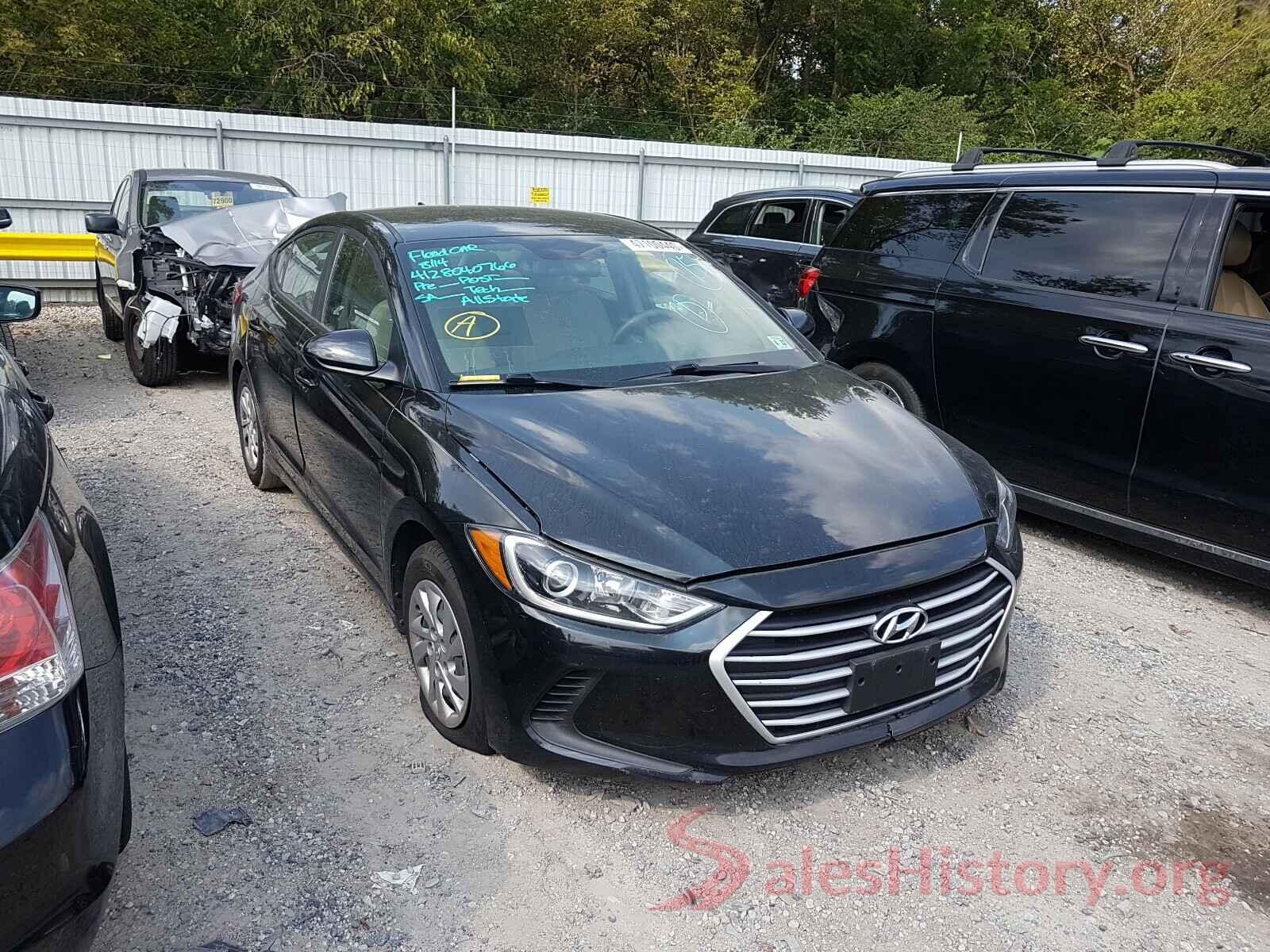 KMHD74LF4HU354981 2017 HYUNDAI ELANTRA