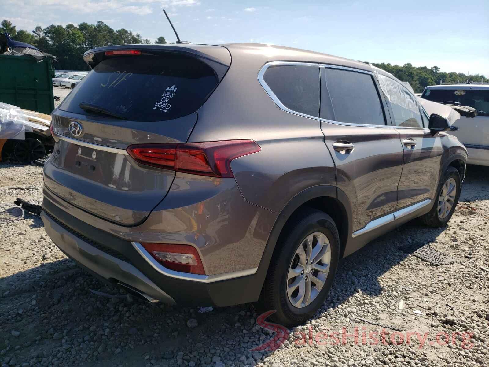 5NMS23AD1KH101444 2019 HYUNDAI SANTA FE