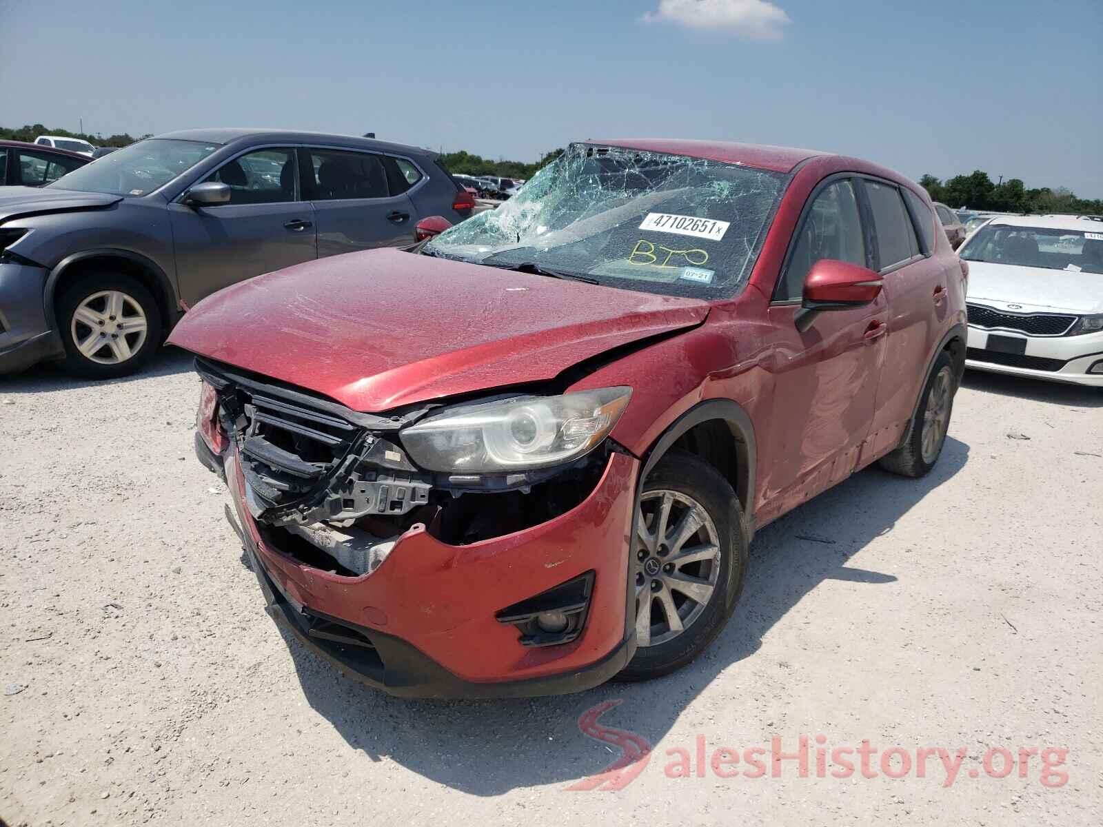 JM3KE2CY6G0734375 2016 MAZDA CX-5