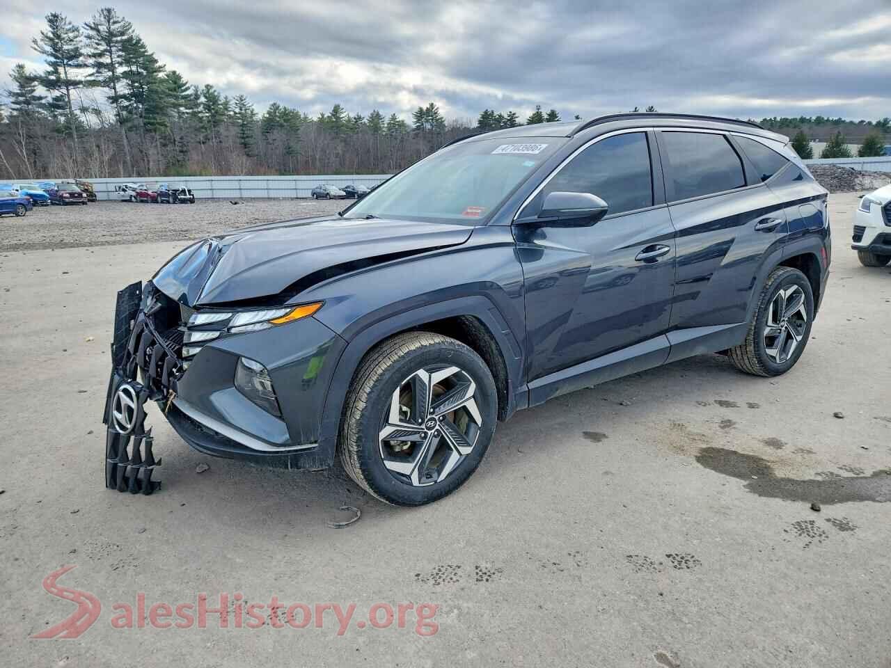 2024 HYUNDAI TUCSON VIN 5NMJFCDE2RH364671, auction photo