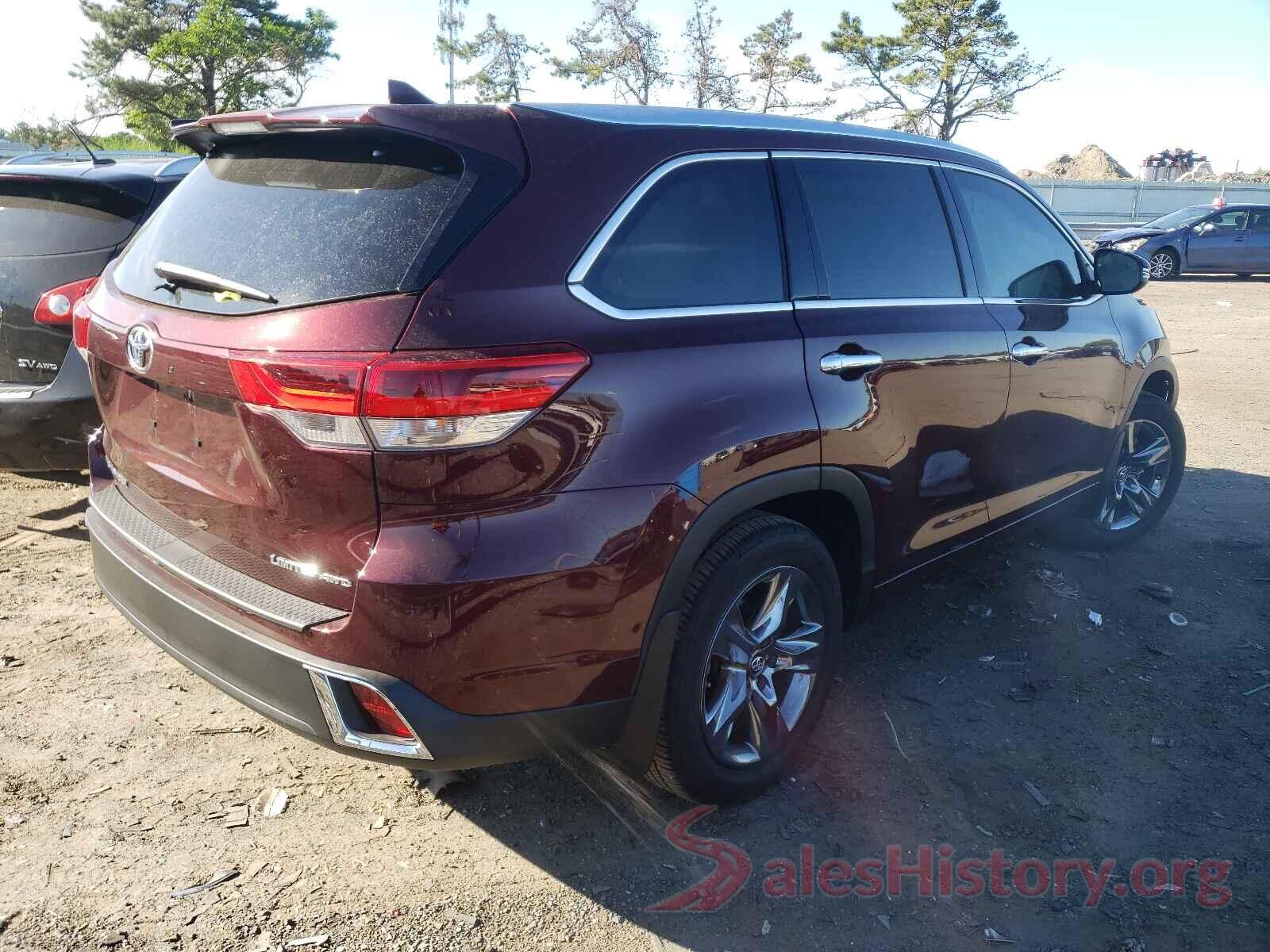 5TDDZRFH3KS982681 2019 TOYOTA HIGHLANDER