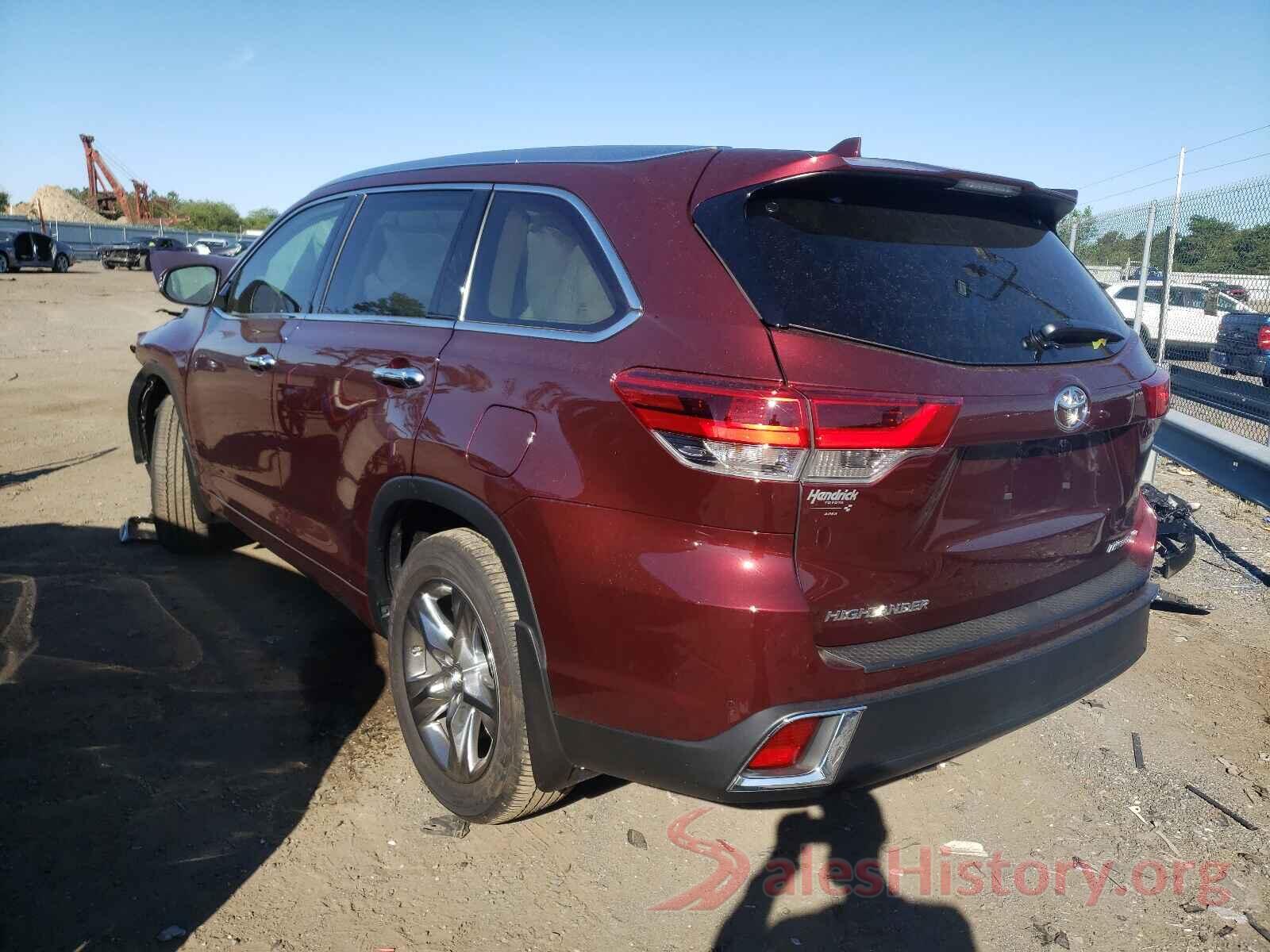 5TDDZRFH3KS982681 2019 TOYOTA HIGHLANDER