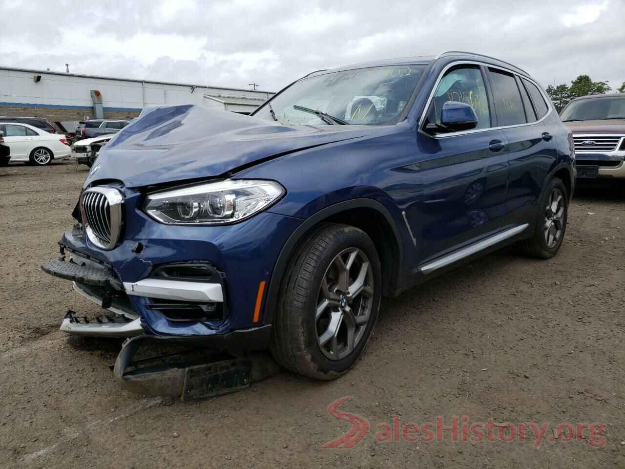 5UXTY5C02M9E34177 2021 BMW X3