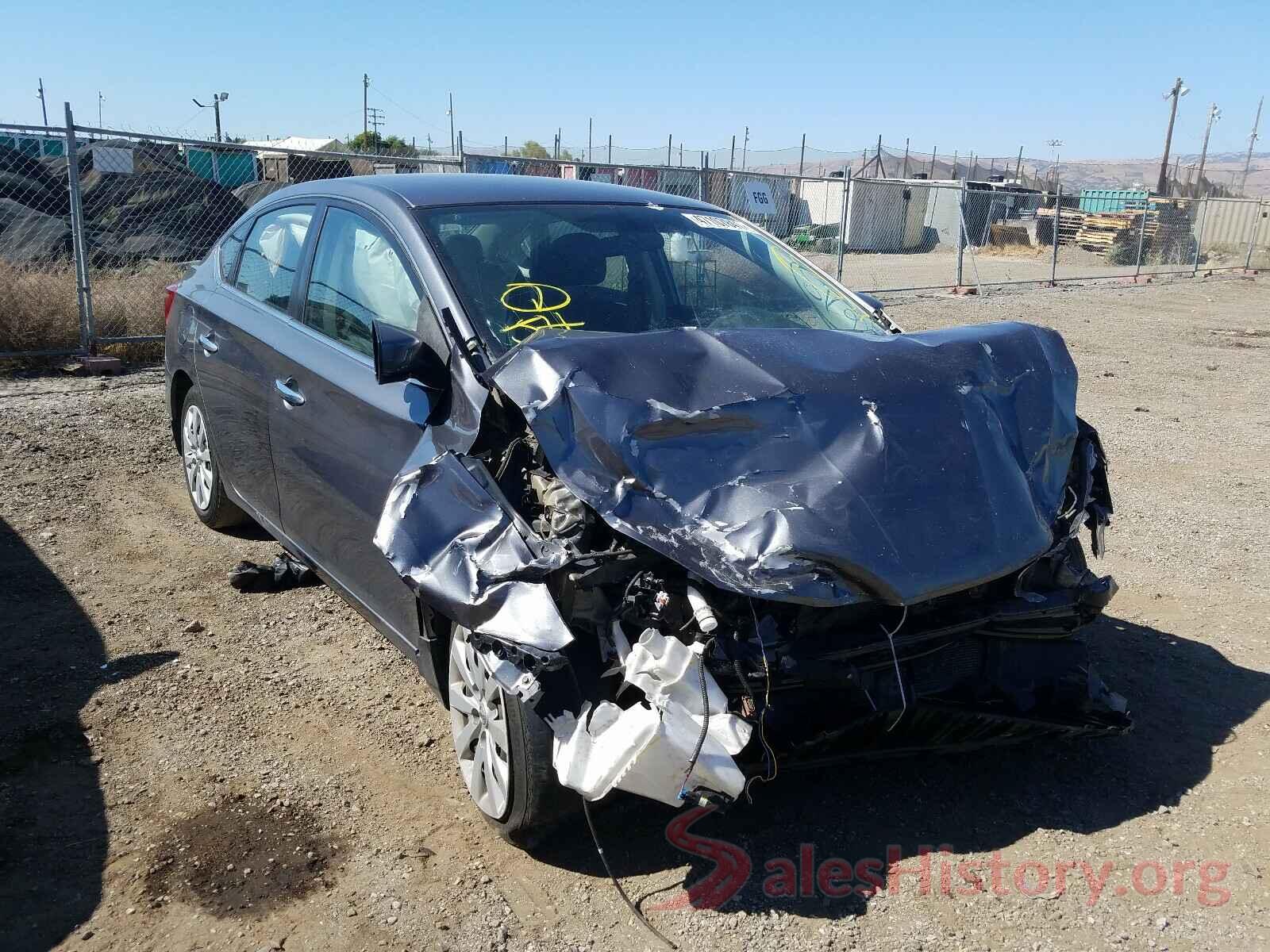 3N1AB7AP1HL714188 2017 NISSAN SENTRA