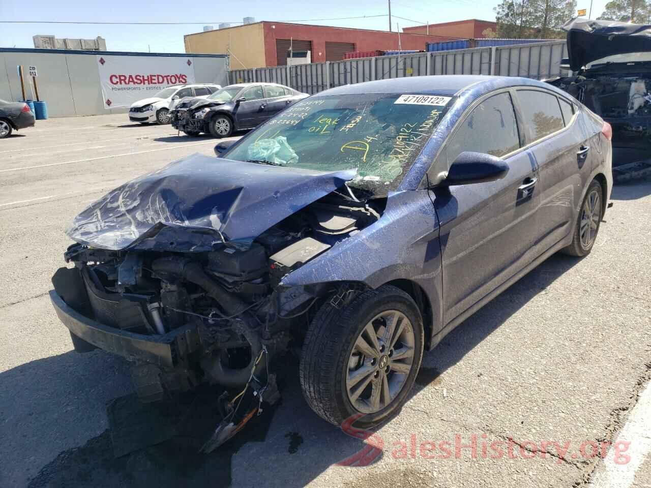 5NPD84LF1JH304279 2018 HYUNDAI ELANTRA