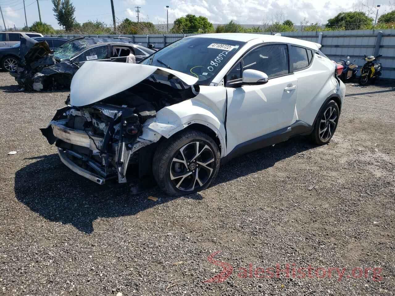 NMTKHMBX3KR080072 2019 TOYOTA C-HR