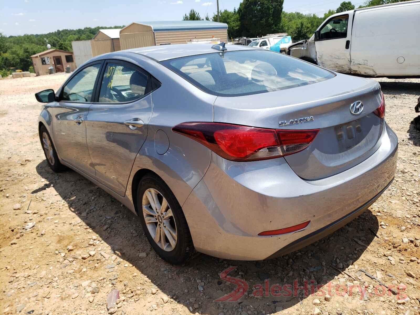 5NPDH4AE4GH770033 2016 HYUNDAI ELANTRA